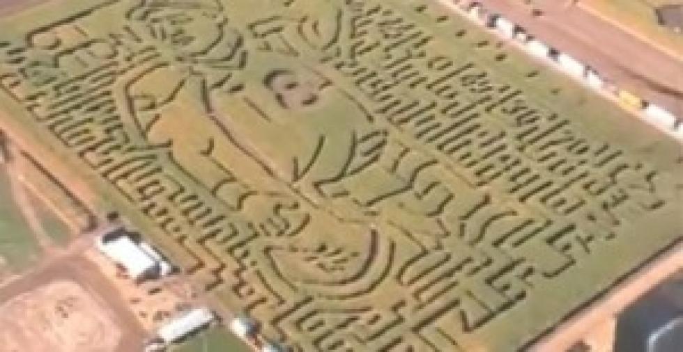 Peyton Manning Corn Maze Is Sure To Be A Big Deal [VIDEO]